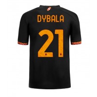 Camisa de Futebol AS Roma Paulo Dybala #21 Equipamento Alternativo 2023-24 Manga Curta